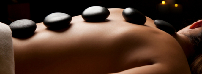 "Hot stones expand blood vessels and encourage blood flow throughout the body"