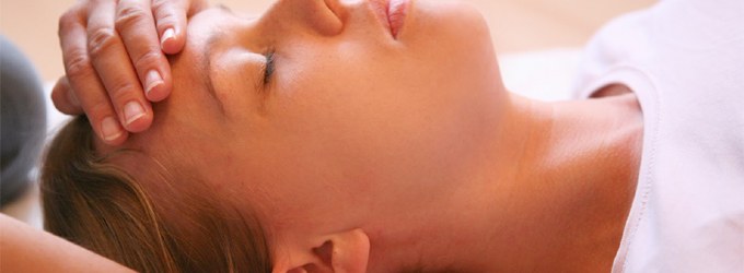 "Cranial sacral therapy addresses bones in the head, spinal column and sacrum"